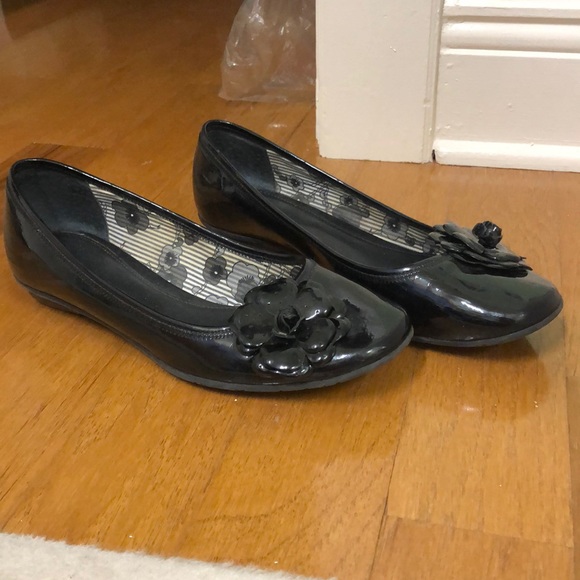 Michelle D Shoes Black Flats Poshmark